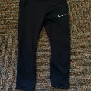 NIKE BLACK DRI FIT WOMENS LEGGINGS